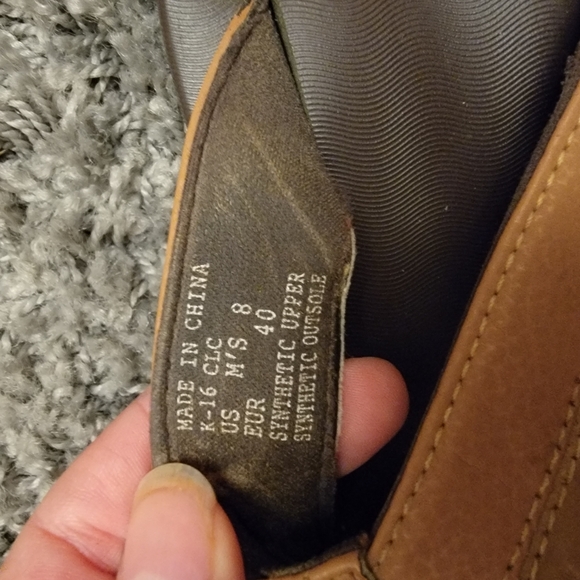 Mens Brown Reef Flip Flops Cushion Sole - Picture 4 of 5